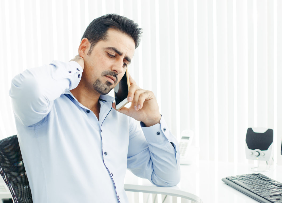 Pain in the Neck…From Using a Smartphone ShimSpine