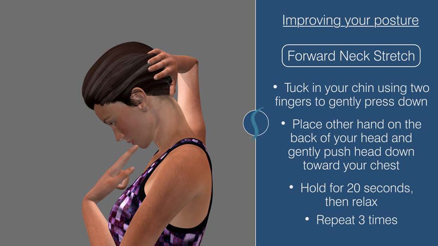 forward neck stretch