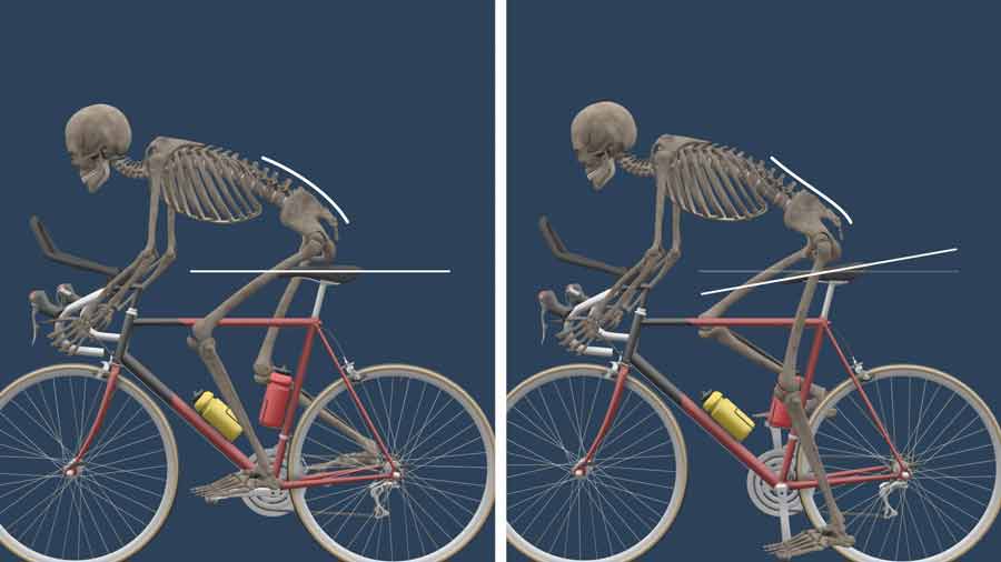 Cycling posture