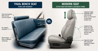 Engineered for Survival: How 60 Years of Vehicle Safety Advances Changed Spine Injuries After Rear-End Crashes