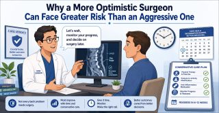 Why a More Optimistic Surgeon Can Face Greater Risk Than an Aggressive One