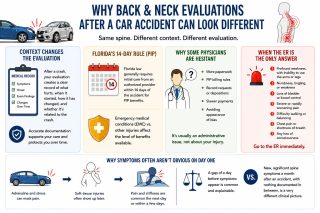 Why an Evaluation for Pain After a Minor Auto Accident May Differ From an Evaluation for Everyday Pain